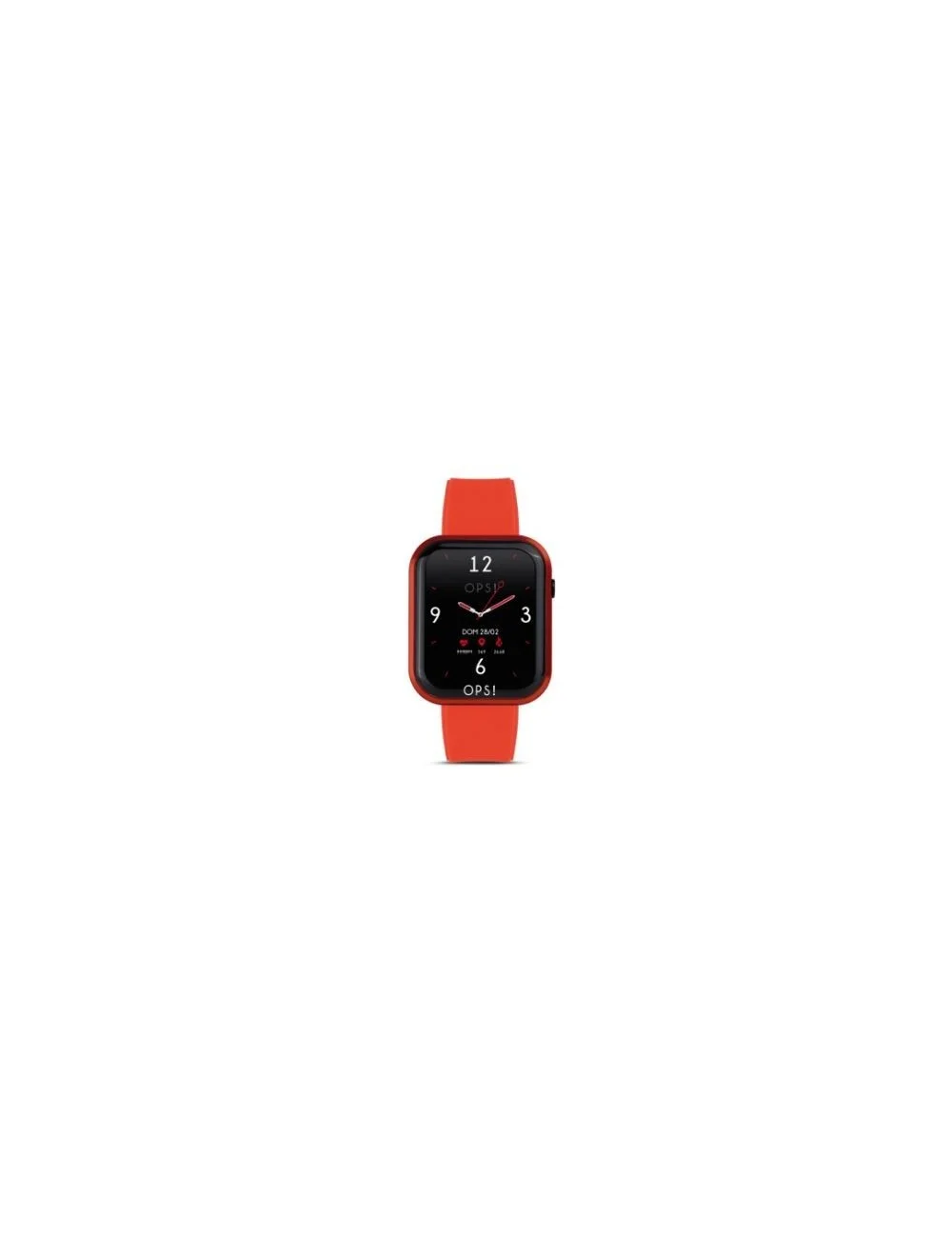 Smartwatch Ops Call Rosso